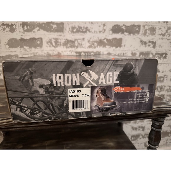 Iron Age‎ I0163 Dozer Boot Sz Men\'s 7.5 Wide New in Box main image 4
